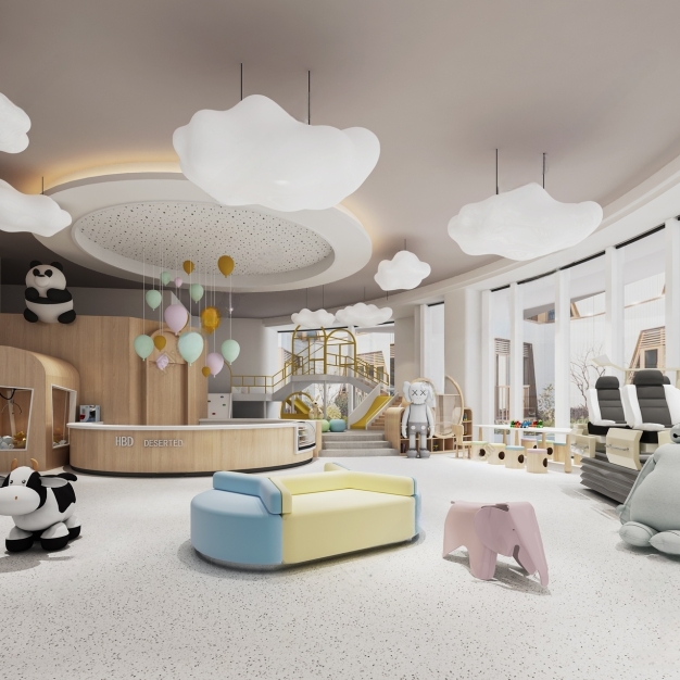 幼儿园3D模型