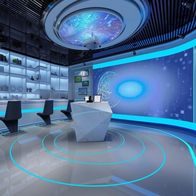现代展厅3D模型