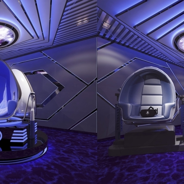 VR游戏室3D模型