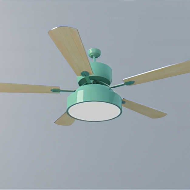 吊扇灯3D模型