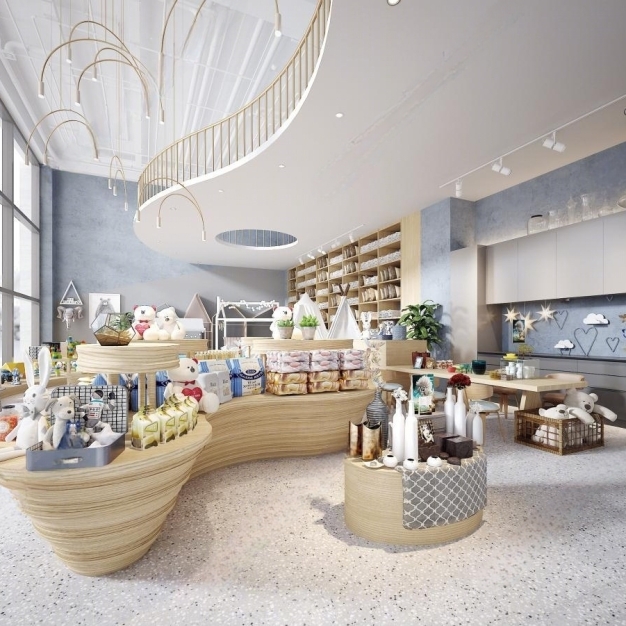 现代母婴店3D模型