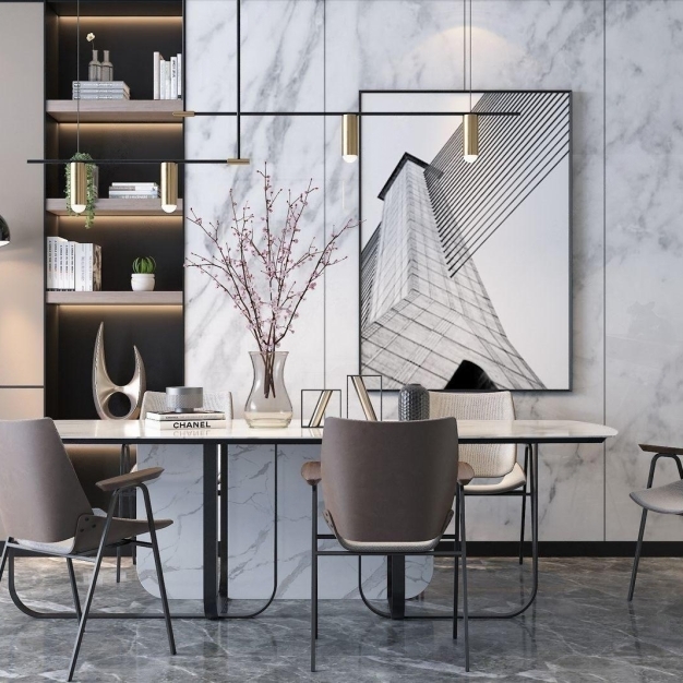 北欧餐厅3D模型