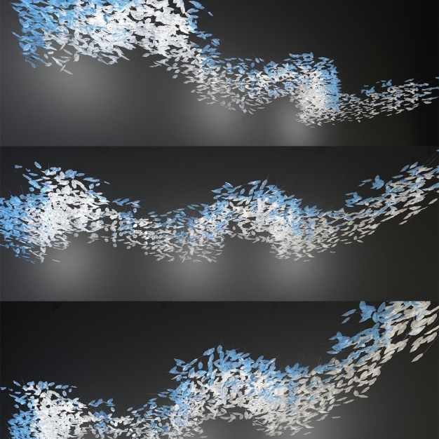 现代装饰吊灯3D模型
