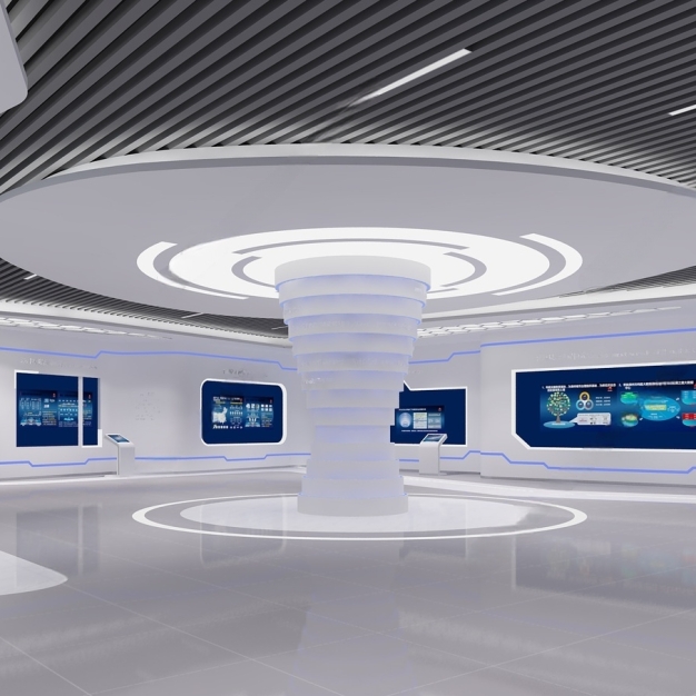 现代展厅3D模型