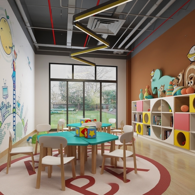 幼儿园3D模型