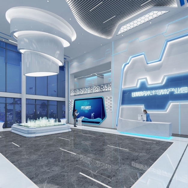 现代展厅3D模型