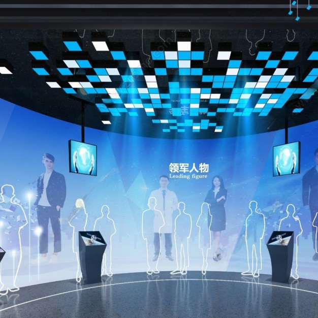 现代展厅3D模型