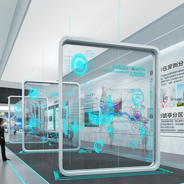 现代展厅3D模型