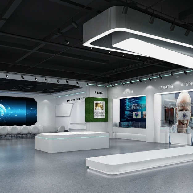 现代展厅3D模型