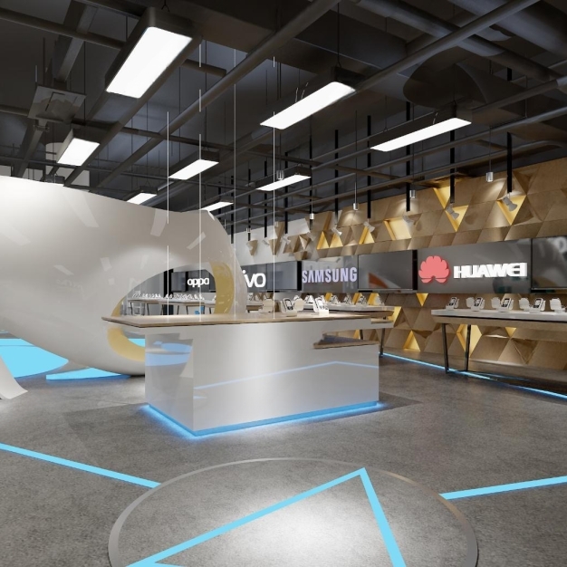 现代展厅3D模型