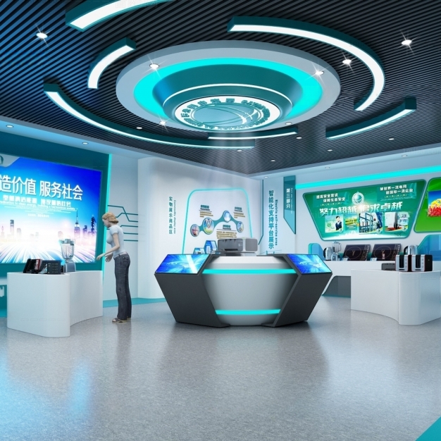 现代展厅3D模型