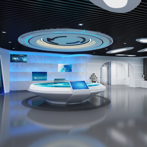 现代展厅3D模型