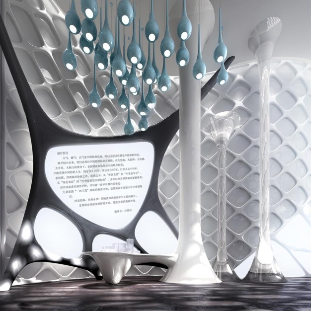 现代展厅3D模型