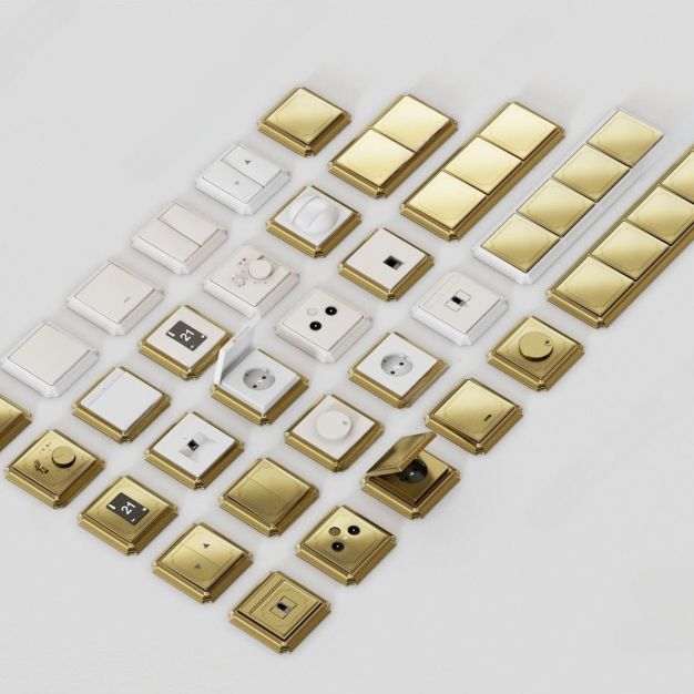 现代开关面板插座3D模型