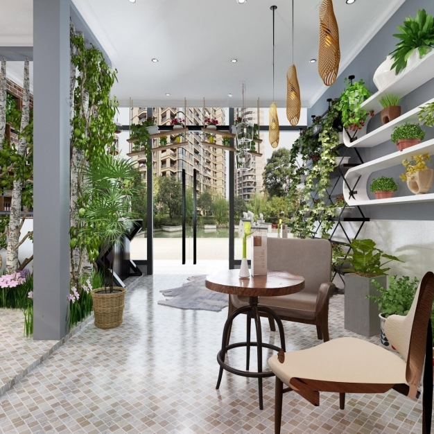 现代花店3D模型