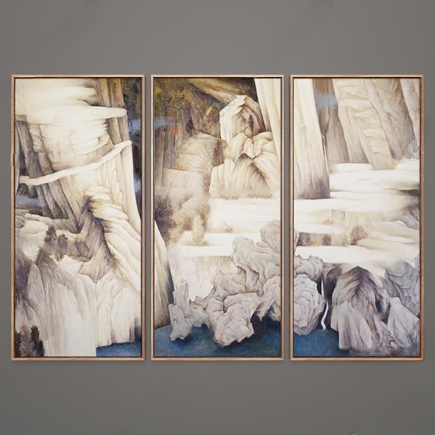 现代装饰画3D模型