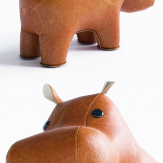 现代卡通凳子3D模型
