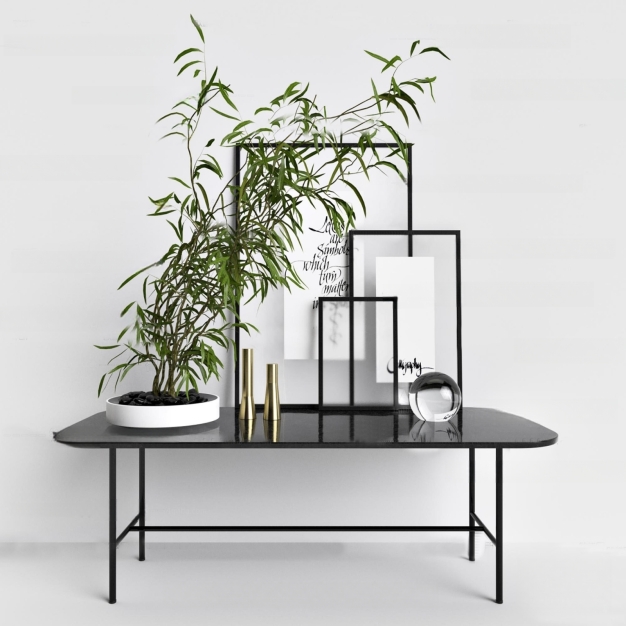 现代植物装饰画摆件3D模型
