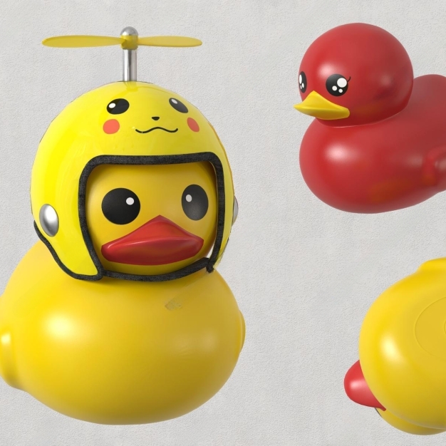 现代小鸭子儿童玩具3D模型