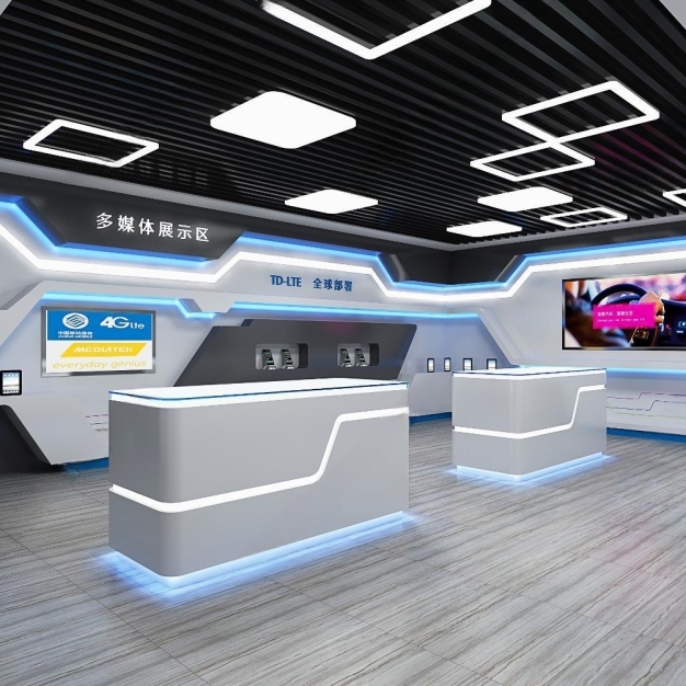 现代展厅3D模型