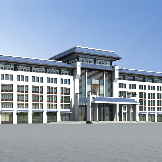 现代建筑大楼3D模型