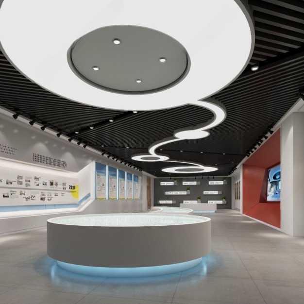 现代展厅3D模型
