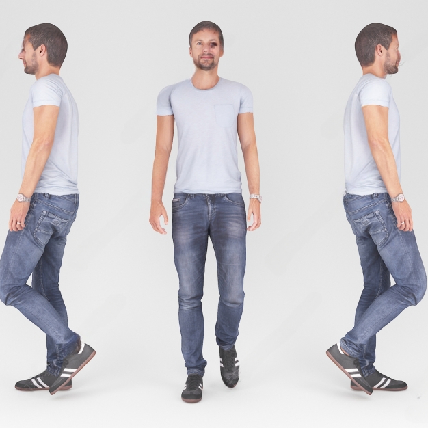 人物 男人3D模型
