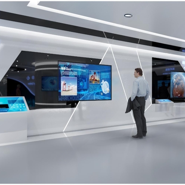 现代展厅3D模型