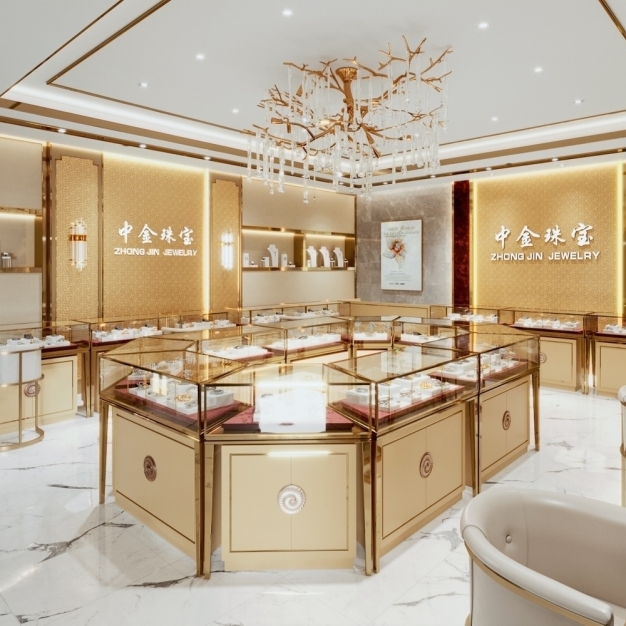 新中式珠宝店3D模型