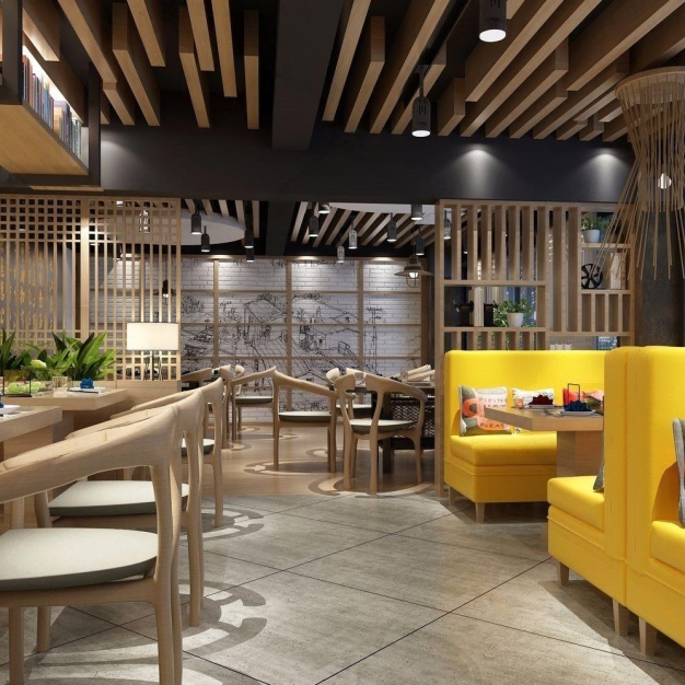 新中式火锅店3D模型