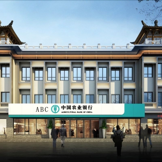 新中式商业楼3D模型