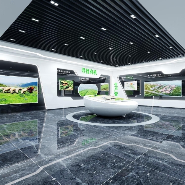 现代展厅3D模型