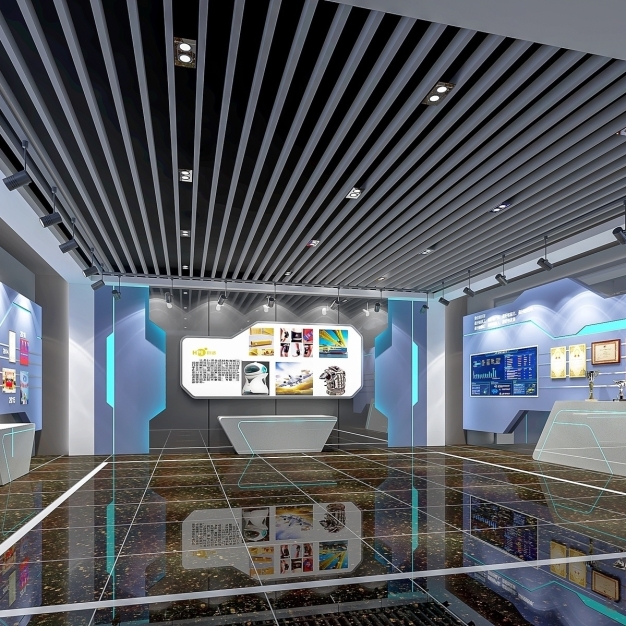 现代展厅3D模型