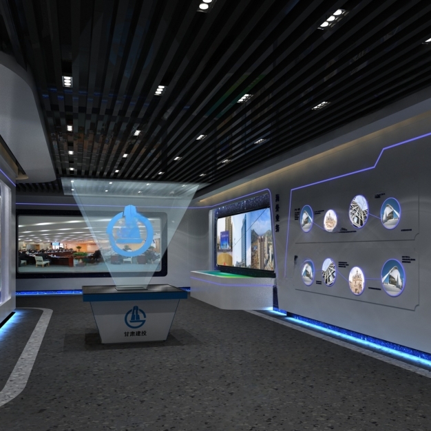 现代展厅3D模型