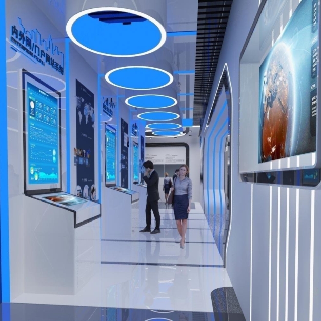 现代展厅3D模型