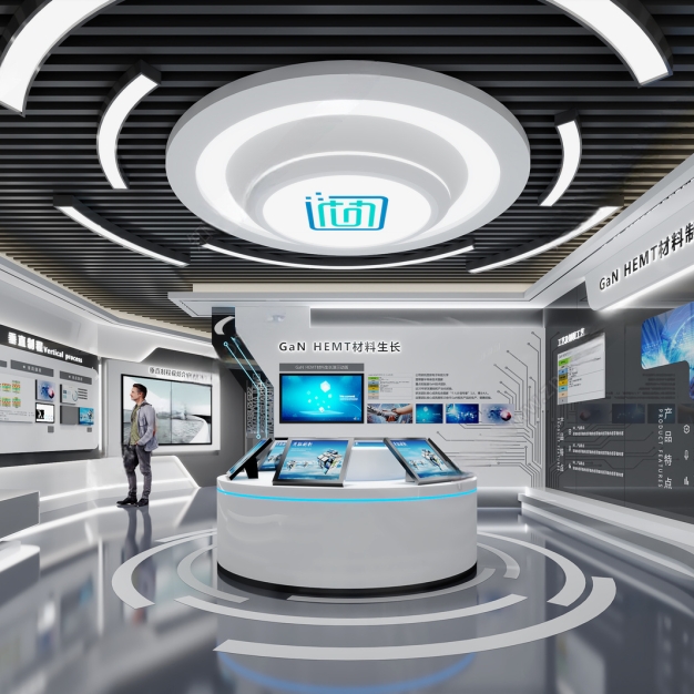 现代展厅展馆3D模型