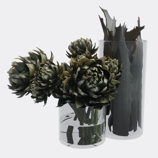 现代花艺摆件3D模型