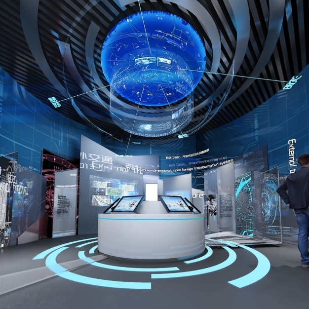 现代科技展厅3D模型