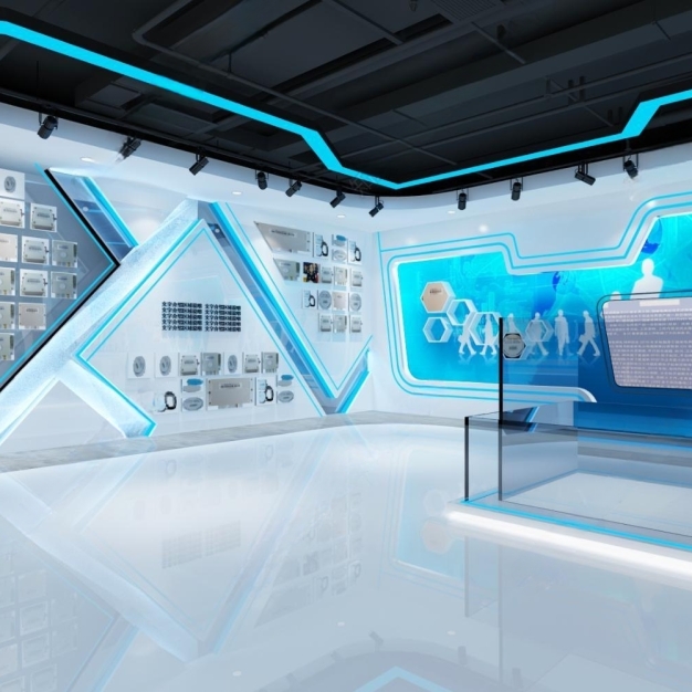 现代科技展厅3D模型