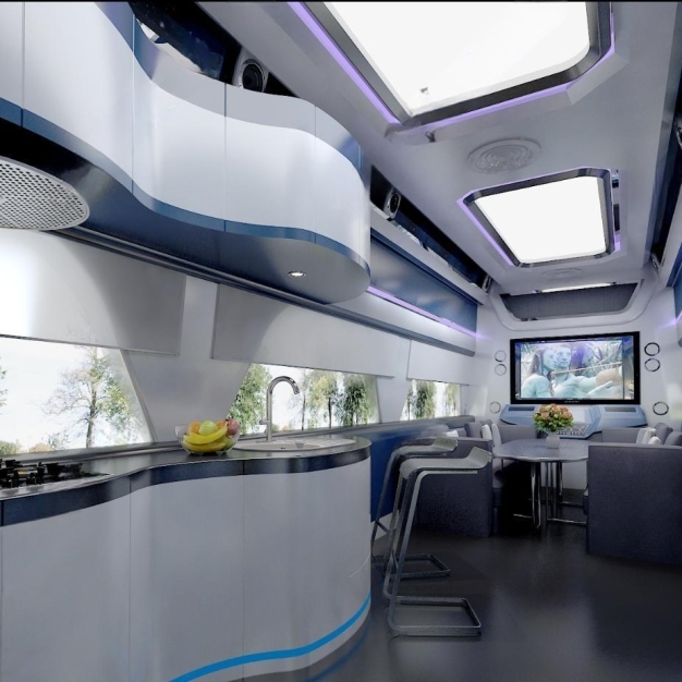 现代房车3D模型