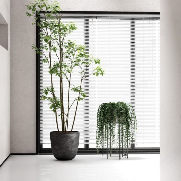 现代植物盆栽3D模型