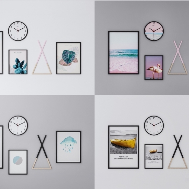 北欧装饰画3D模型
