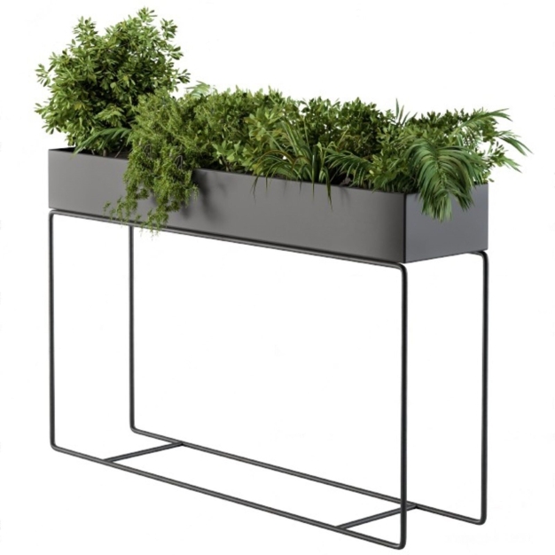 现代绿植盆栽3D模型