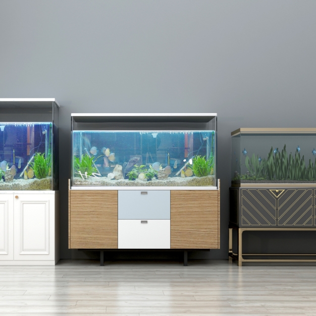 北欧鱼缸3D模型