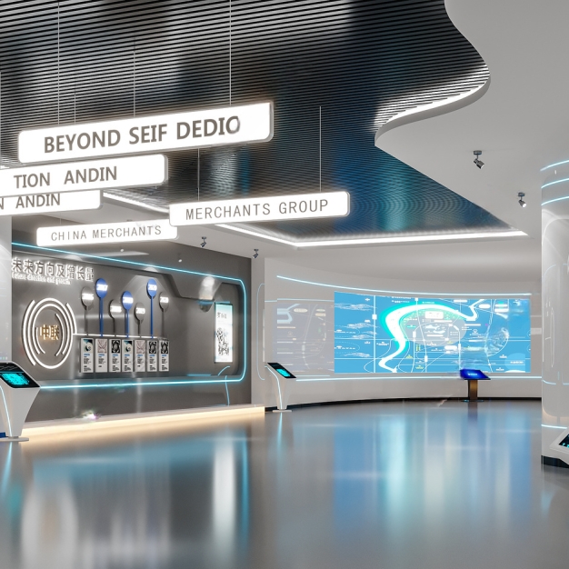 现代展厅3D模型