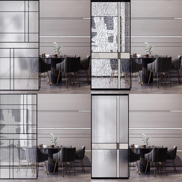 现代餐桌椅组合3D模型