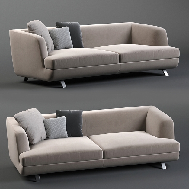 双人沙发3D模型