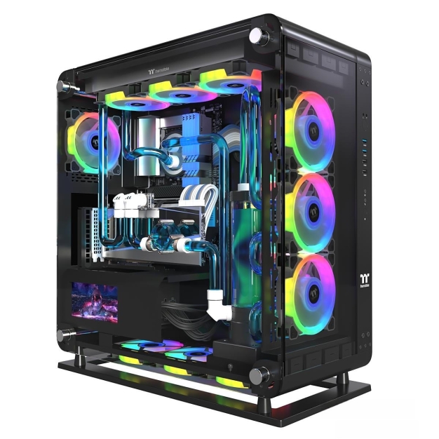 水冷电脑主机3D模型