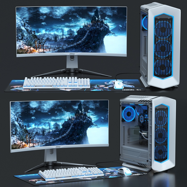 电脑3D模型