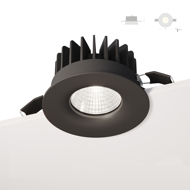 筒灯射灯3D模型